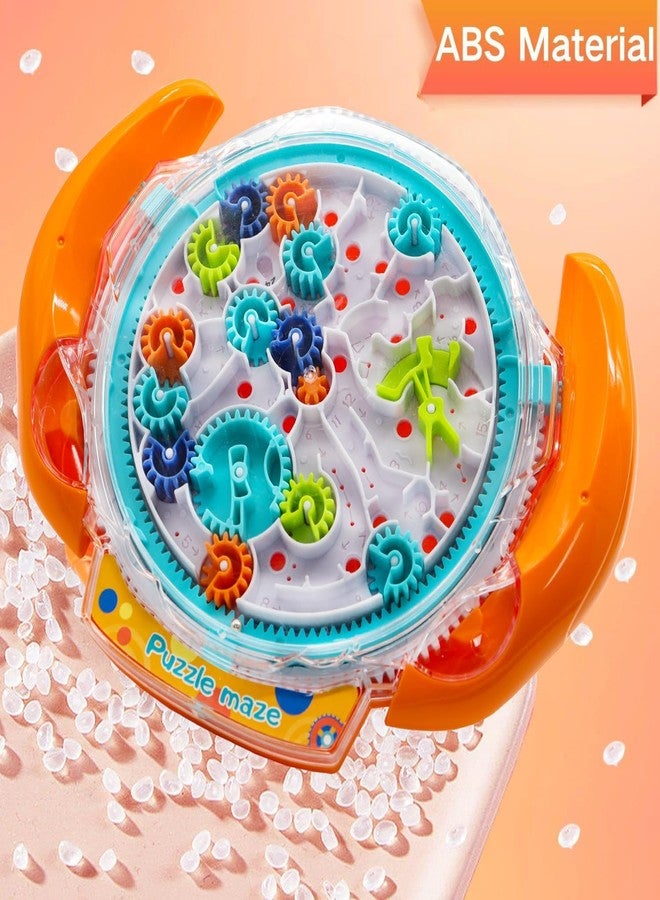 KickZu Brain Teasers Puzzles Games for Kids - 3D Gravity Maze Ball for Kids 3-8, Labyrinth Game Mind Puzzle with Gear Control Challenges Fine Motor Skills, Puzzle Toys Gifts for Teens - Image 4
